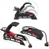 KOBB KB0901 87PSI Analog Basınç Göstergeli Ayak Pompası, Kırmızı/Siyah