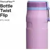 STANLEY The IceFlow™ Twist & Flip Termos Su Şişesi 0.7 Litre - Lila | Paslanmaz Çelik