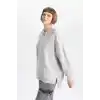 DeFacto Oversize Geniş Kalıp Kapüşonlu Sweatshirt