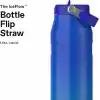 STANLEY IceFlow™ Aerolight™ Flip Straw 2.0 Pipetli Termos Su Şişesi 1.06 Litre - Pacific Hypergrip | Paslanmaz Çelik