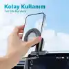 Bix TCH03 Çok Açılı Ayarlanabilir Araç Ekranı Monitör Üstü İçin Teleskopik Manyetik Telefon Tutucu