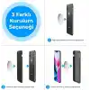 Juo Havalandırma Izgarası için Manyetik Mıknatıslı Telefon Tutucu + 2 Adet Manyetik Plaka