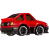 MGAE CarTuned JDM Seri 2 1985-87 Sprinter Trueno GT-Apex AE86, Siyah Kırmızı, Diecast Metal Oyuncak Araba, Koleksiyon