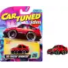 MGAE CarTuned JDM Seri 2 1985-87 Sprinter Trueno GT-Apex AE86, Siyah Kırmızı, Diecast Metal Oyuncak Araba, Koleksiyon