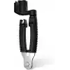 Planet Waves DAddario Accessories Pro-Winder - Gitar Teli Sargısı, Kesici, Köprü Pimi Çekici, Üstün Ergonomik Hepsi Bir Arada Alet, Germe İçin, Siyah