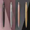PARKER Jotter XL tükenmez kalem, tek renkli, paslanmaz çelik, orta kalem ucu, mavi mürekkep, hediye kutusu