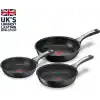 Tefal Titanyum 6X UnlimitedOne İndüksiyon Tabanlı 20/24/28 Cm 3lü Tava Seti - 2100116646