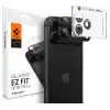 Spigen iPhone 18 Pro Max ile Uyumlu Kamera Lens Koruyucu Tam Kaplayan Cam Kolay Kurulum Glas.tR EZ Fit Optik Pro XL Dark Gray - AGL12039