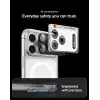 Spigen iPhone 18 Pro Max ile Uyumlu Kamera Lens Koruyucu Tam Kaplayan Cam Kolay Kurulum Glas.tR EZ Fit Optik Pro XL Dark Gray - AGL12039