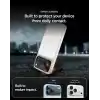 Spigen iPhone 18 Pro Max ile Uyumlu Kamera Lens Koruyucu Tam Kaplayan Cam Kolay Kurulum Glas.tR EZ Fit Optik Pro XL Dark Gray - AGL12039