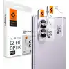 Spigen Galaxy Z Fold 8 ile Uyumlu Kamera Lens Koruyucu Cam Kolay Kurulum Glas.tR EZ Fit Optik Pro (2 Adet) Black - AGL11761