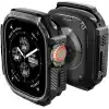 Spigen Apple Watch 49mm Ultra 4/3/2/1 ile Uyumlu Kılıf Rugged Armor Matte Black - ACS05456