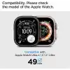 Spigen Apple Watch 49mm Ultra 4/3/2/1 ile Uyumlu Kılıf Rugged Armor Matte Black - ACS05456