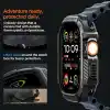 Spigen Apple Watch 49mm Ultra 4/3/2/1 ile Uyumlu Kılıf Rugged Armor Matte Black - ACS05456