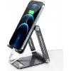 Juo Alüminyum Katlanabilir Metal Masaüstü Telefon Tutucu Standı Uzay Grisi