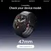 Spigen Galaxy Watch Ultra 2 (47mm) ile Uyumlu Ekran Koruyucu Cam Kolay Kurulum Glas.tR EZ Fit (2 Adet) - AGL11758