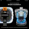 Spigen Galaxy Watch Ultra 2 (47mm) ile Uyumlu Ekran Koruyucu Cam Kolay Kurulum Glas.tR EZ Fit (2 Adet) - AGL11758