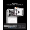 Spigen iPhone 18 Pro Max ile Uyumlu Kamera Lens Koruyucu Tam Kaplayan Cam Kolay Kurulum Glas.tR EZ Fit Optik Pro XL Dark Cherry - AGL12040