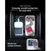 Spigen iPhone 18 Pro Max ile Uyumlu Kamera Lens Koruyucu Tam Kaplayan Cam Kolay Kurulum Glas.tR EZ Fit Optik Pro XL Dark Cherry - AGL12040