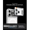 Spigen iPhone 18 Pro ile Uyumlu Kamera Lens Koruyucu Tam Kaplayan Cam Kolay Kurulum Glas.tR EZ Fit Optik Pro XL Dark Gray - AGL12035