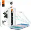 Spigen Galaxy S26 Plus ile Uyumlu Ekran Koruyucu Cam Kolay Kurulum Glas.tR EZ Fit Pro (2 Adet) - AGL11079