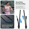 Spigen Boyun Askı ipi + Bilek Askı ipi + ConTag Tutucu Aparat Set (Tüm Cihazlarla Uyumlu) Black - AFA06259