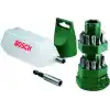 Bosch Professional Accessories Vidalama Seti, Yeşil, 25 Adet