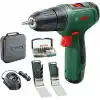 Bosch Akülü Delme/Vidalama Makinesi EasyDrill 1200 (2.0 Ah Akü, 12 Volt Sistem, Delme ve Vidalama Uç Setleri, Yumuşak Çanta İçinde) – Amazon Exclusive