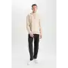 DeFacto Oversıze Kapüşonlu Sweatshirt B7849AXNS Erkek