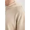 DeFacto Oversıze Kapüşonlu Sweatshirt B7849AXNS Erkek
