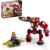 LEGO Marvel Iron Man Hulkbuster Thanos’a Karşı 76263 – 4 Yaş ve Üzeri Çocuklar için Süper Kahraman Hediyesi Fikri, Iron Man ve Uçağıyla Thanos Minifigürleri İçeren Oyuncak Yapım Seti (66 Parça)