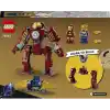LEGO Marvel Iron Man Hulkbuster Thanos’a Karşı 76263 – 4 Yaş ve Üzeri Çocuklar için Süper Kahraman Hediyesi Fikri, Iron Man ve Uçağıyla Thanos Minifigürleri İçeren Oyuncak Yapım Seti (66 Parça)