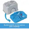 Mattel Thomas & Friends Oyuncak Tren Paleti Seti, Connect & Build Kovası, Kalıp Döküm ve Motorlu Trenler için 48 Parça Genişletme Paketi, Yaş 3+ Yıl, HNP81