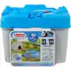 Mattel Thomas & Friends Oyuncak Tren Paleti Seti, Connect & Build Kovası, Kalıp Döküm ve Motorlu Trenler için 48 Parça Genişletme Paketi, Yaş 3+ Yıl, HNP81