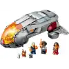 LEGO Marvel Hoopty 76232-8 Yaş ve Üzeri Kız ve Erkek Çocuklar için Süper Kahraman Hediyesi Fikri, Uzay Gemisi ve 3 Minifigür İçeren Eğlenceli Dekoratif Yaratıcı Oyuncak Yapım Seti (420 Parça)