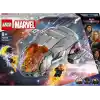 LEGO Marvel Hoopty 76232-8 Yaş ve Üzeri Kız ve Erkek Çocuklar için Süper Kahraman Hediyesi Fikri, Uzay Gemisi ve 3 Minifigür İçeren Eğlenceli Dekoratif Yaratıcı Oyuncak Yapım Seti (420 Parça)