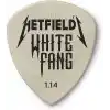Jim Dunlop Dunlop Picks PH122P1.14 - Hetfield Beyaz Fang Akışı 1,14 mm - Oyuncu Paketi 6