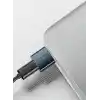 LivX Type-C to MagSafe 2 İle Uyumlu Dönüştürücü | 100W Hızlı Şarj Destekli | MacBook İle Uyumlu Çevirici Gri SF-2