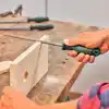 Bosch 3 parçalı törpü seti (sağlam ahşap törpü seti, düz, yarı yuvarlak ve yuvarlak rende dahil; sert karbon çelik; şaft uzunluğu 200 mm; orta kesim 2; yumuşak saplı ergonomik sap)