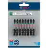 Bosch Professional Accessories 2608522331-Tornavida Ucu SET Impact Control PZ2 50 mm 8-parça, 0 W, 0 V