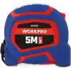 WORKPRO WP261009 5Mx19mm/16Ft. Naylon Kaplama Sarı Çelik Şerit Metre
