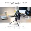 Marantz Professional MPM-1000 - Podcast, akış, şarkı söyleme, tele-çalışma ve oyun için masa standı ve kablolu XLR kondenser stüdyo mikrofonu