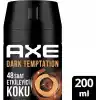 AXE Erkek Deodorant & Bodyspray Dark Temptation 48 Saat Etkileyici Koku 200 ml