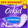 Orkid Günlük Ped Normal Dev Ekonomi Paket 80 Adet Ped