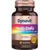 Dynavit MultiDaily 30 Kapsül - Multivitamin&Enerji - 13 Vitamin, 7 Mineral, Koenzim Q10, Rhodiola Ekstresi (Multi-Daily) Complex