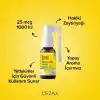 Ocean Vitamin D3 1000 IU 20 ml Sprey 130 Puff, Takviye Edici Gıda