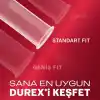 Durex Yakın Hisset İnce Prezervatif 30Lu, Standart Fit, Kokusuz, Lateks