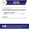 Nutraxin Vitals Folic Acid 400 mcg 100 Tablet Takviye Edici Gıda