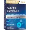 Nutraxin 5-HTP Complex 30 Tablet – L-Karnitin, Ginkgo Biloba, CoQ-10, Vitamin B6 & B12, Çinko ve Bitkisel Ekstreli Destek Takviyesi