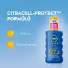NIVEA SUN SPF50+Yüksek Güneş Koruyucu 200 ml,Suya Dayanıklı,Nemlendirici,C Vitamini,Hyalüron